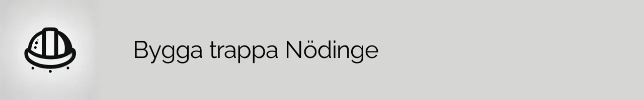 Bygga trappa Nödinge